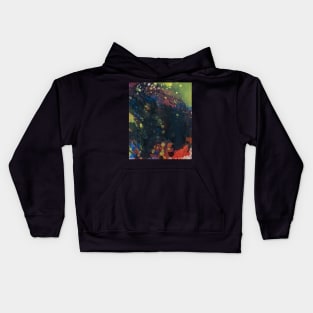 Vibrant Abstract Painting Kids Hoodie